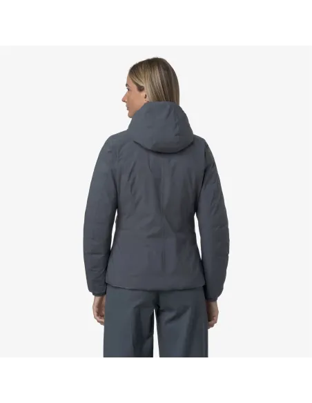 K-Way \ Giubbino Donna Lily Thermo Double Blu Grigio Prezzo 410,00