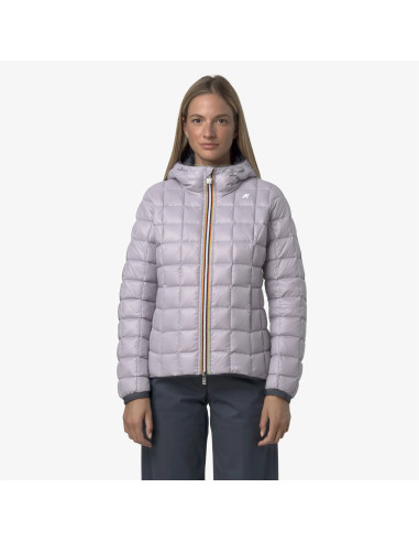 K-Way \ Giubbino Donna Lily Thermo Double Blu Grigio Prezzo 410,00