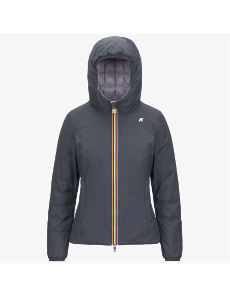 K-Way \ Giubbino Donna Lily Thermo Double Blu Grigio Prezzo 410,00