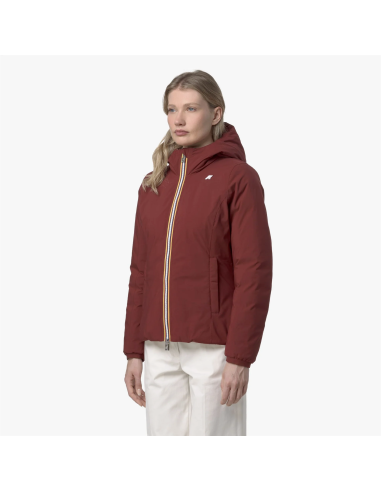 K-Way \ Giubbino Donna Lily Thermo Double Rosso Pompeano Prezzo 410,00