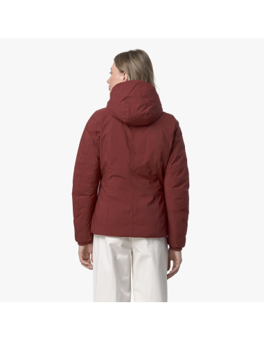 K-Way \ Giubbino Donna Lily Thermo Double Rosso Pompeano Prezzo 410,00