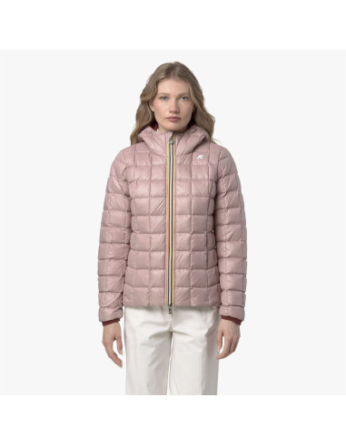 K-Way \ Giubbino Donna Lily Thermo Double Rosso Pompeano Prezzo 410,00