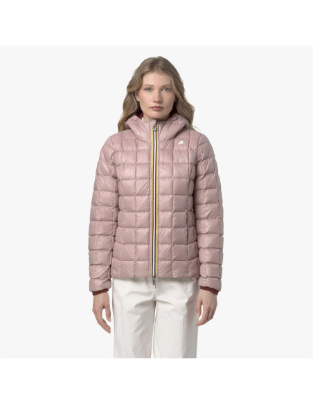 K-Way \ Giubbino Donna Lily Thermo Double Rosso Pompeano Prezzo 410,00