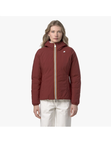 K-Way \ Giubbino Donna Lily Thermo Double Rosso Pompeano Prezzo 410,00