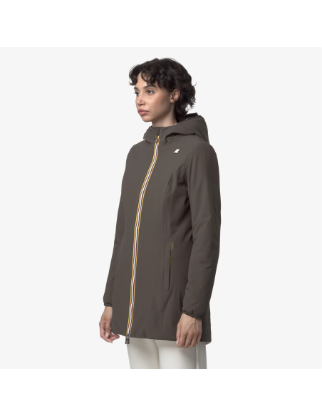 K-Way \ Giubbino Donna Denise Reversibile Nylon Palude - Talpa Prezzo 320,00