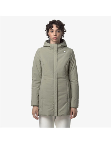 K-Way \ Giubbino Donna Denise Reversibile Nylon Palude - Talpa Prezzo 320,00