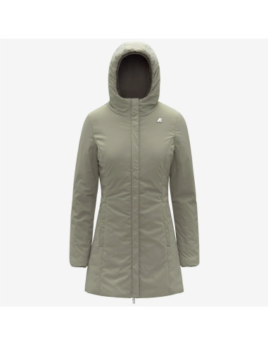 K-Way \ Giubbino Donna Denise Reversibile Nylon Palude - Talpa Prezzo 320,00