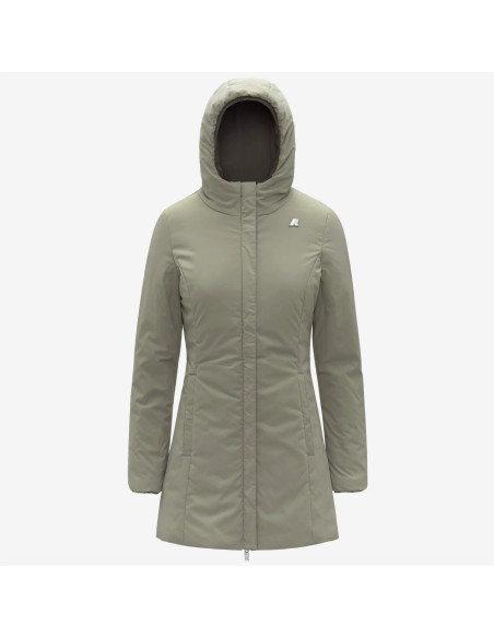 K-Way \ Giubbino Donna Denise Reversibile Nylon Palude - Talpa Prezzo 320,00