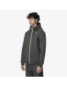 K-Way \ Felpa Giacca Uomo Rainer Scuba Stretch Grigio Scuro Prezzo 150,00