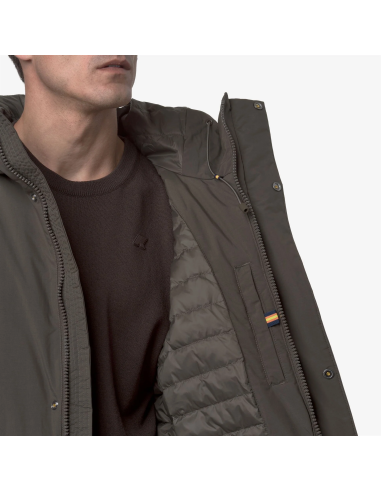 K-Way \ Giubbino Lungo Uomo Thomas Warm Palude Prezzo 320,00