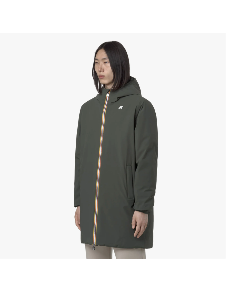 K-Way \ Giubbino Uomo Jacob Reversibile Verde Militare Prezzo 310,00