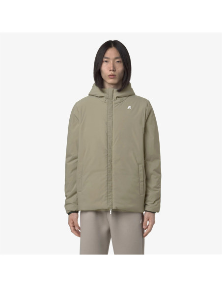 K-Way \ Giubbino Corto Uomo Jack Double Verde Militare Prezzo 280,00