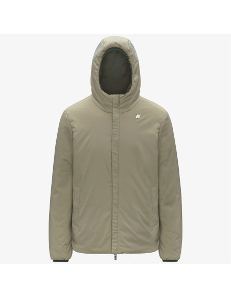 K-Way \ Giubbino Corto Uomo Jack Double Verde Militare Prezzo 280,00