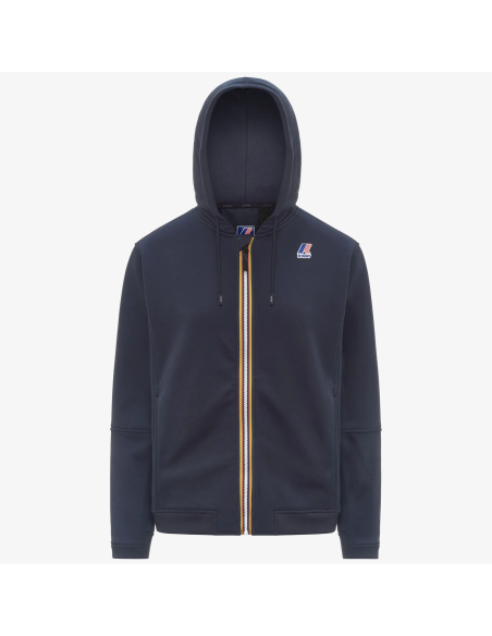 K-Way \ Felpa Uomo Prosper Misto Cotone Blu Scuro Prezzo 120,00