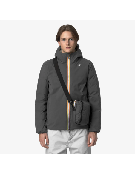 K-Way \ Borsello Unisex Barbiton Nylon Ripstop Grigio Scuro Prezzo 50,00