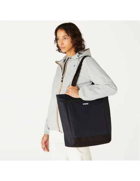 K-Way \ Borsa Shopping Donna Elliant Nylon Blu Scuro Prezzo 65,00