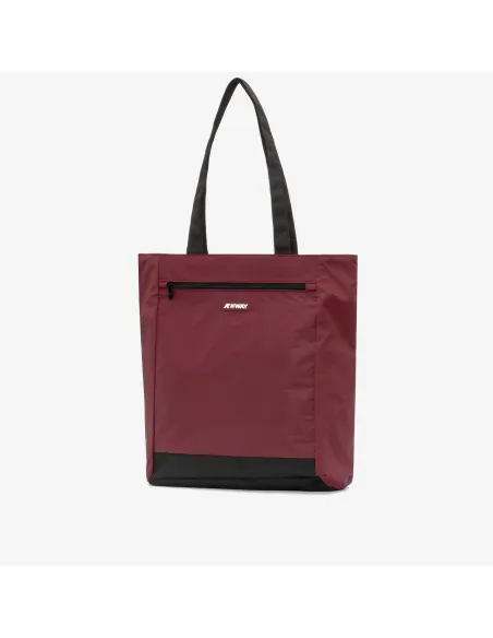 K-Way \ Borsa Shopping Donna Elliant Nylon Rosso Pompeano Prezzo 65,00
