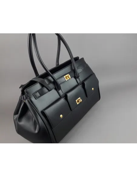 Gio Cellini \ Borsa Shopper Donna Pu Nero Prezzo 135,00