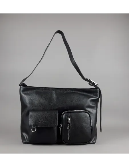 Gio Cellini \ Borsa A Spalla Donna Pu Nero Prezzo 109,00