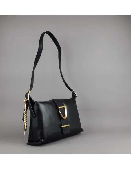 Gio Cellini \ Borsa A Spalla Donna Pu Nero Prezzo 119,00