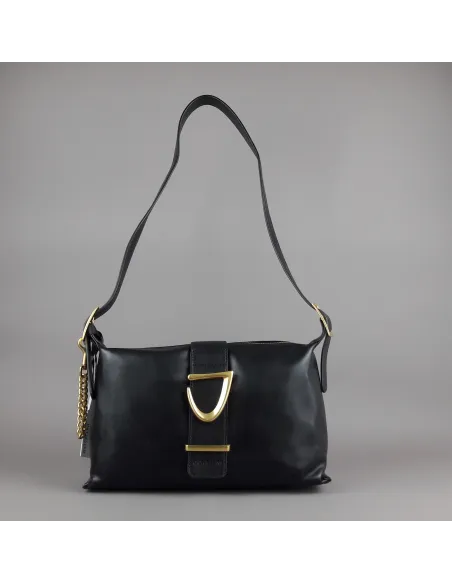 Gio Cellini \ Borsa A Spalla Donna Pu Nero Prezzo 119,00