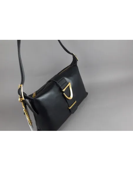 Gio Cellini \ Borsa A Spalla Donna Pu Nero Prezzo 119,00