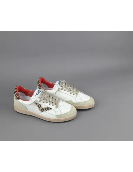 4B12 \ Sneakers Play Donna Pelle Bianco Prezzo 219,00