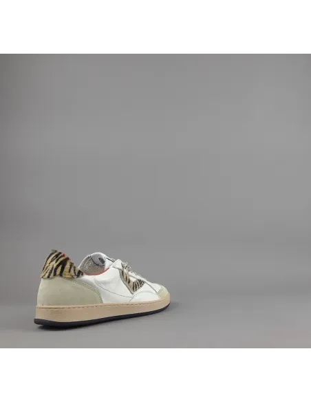 4B12 \ Sneakers Play Donna Pelle Bianco Prezzo 219,00
