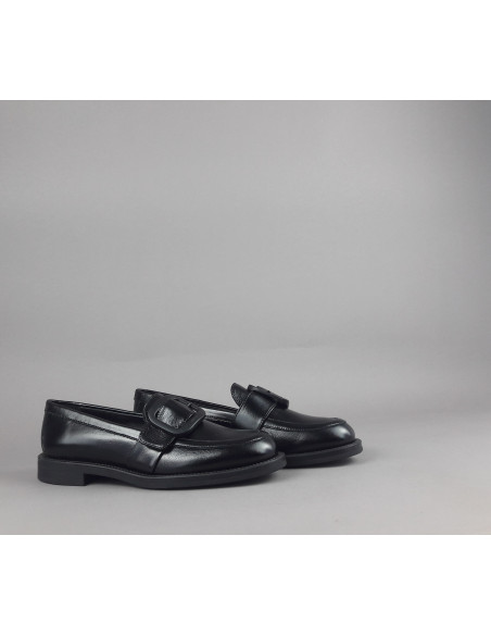 Frau \ Mocassino Basso Donna Pelle Naplak Nero Prezzo 145,00