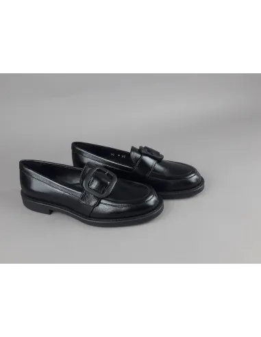 Frau \ Mocassino Basso Donna Pelle Naplak Nero Prezzo 145,00