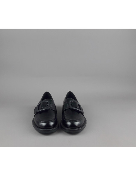 Frau \ Mocassino Basso Donna Pelle Naplak Nero Prezzo 145,00