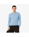 Lacoste \ Pullover Uomo Lana Merino Celeste Polvere Prezzo 160,00