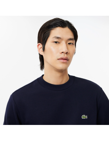 Lacoste \ Felpa Uomo Misto Cotone Blu Scuro Prezzo 130,00