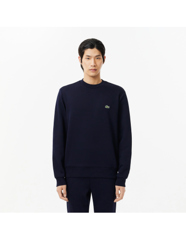 Lacoste \ Felpa Uomo Misto Cotone Blu Scuro Prezzo 130,00