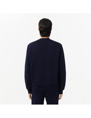 Lacoste \ Felpa Uomo Misto Cotone Blu Scuro Prezzo 130,00