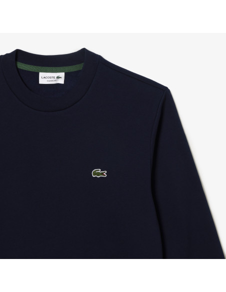 Lacoste \ Felpa Uomo Misto Cotone Blu Scuro Prezzo 130,00
