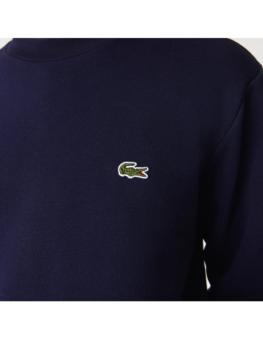 Lacoste \ Felpa Uomo Misto Cotone Blu Scuro Prezzo 130,00