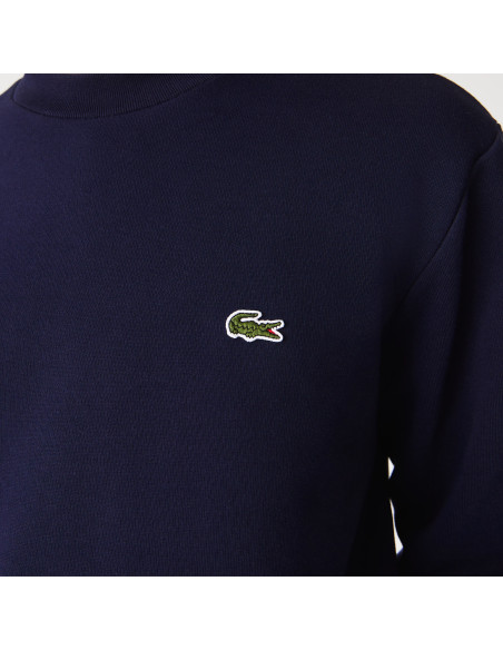 Lacoste \ Felpa Uomo Misto Cotone Blu Scuro Prezzo 130,00