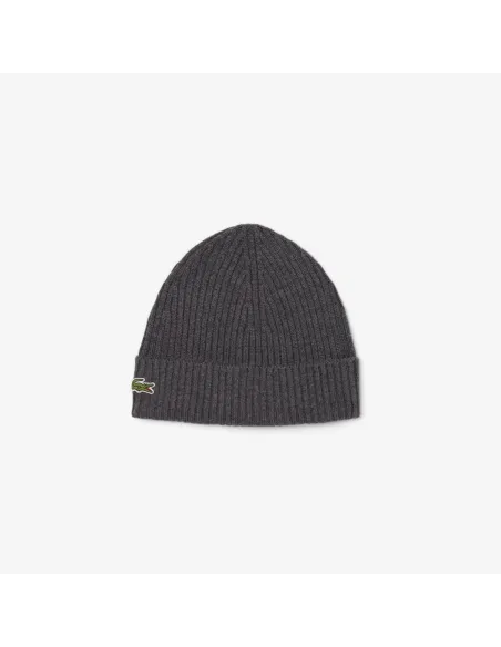 Lacoste \ Cappello Unisex Lana a Costine Grigio Prezzo 55,00