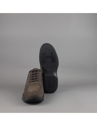 Hogan \ Interactive Uomo Nabuk Marrone Scuro Prezzo 430,00