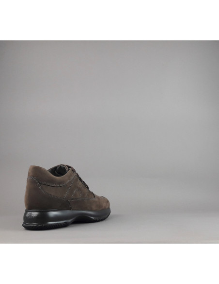 Hogan \ Interactive Uomo Nabuk Marrone Scuro Prezzo 430,00
