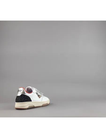2B12 \ Sneakers Baby Hyper Pelle Bianco Prezzo 89,00