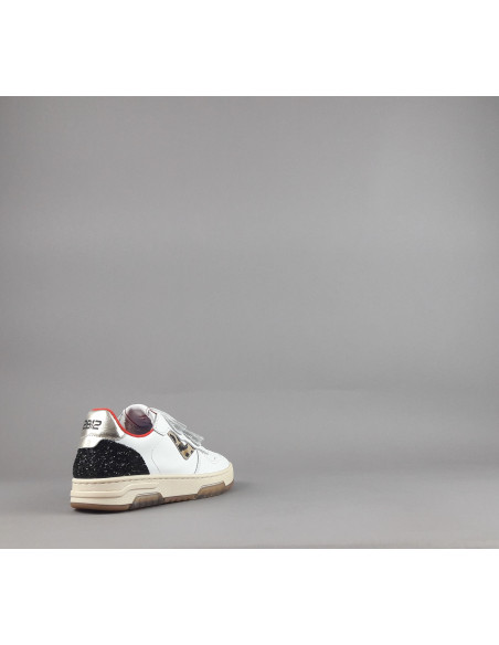 2B12 \ Sneakers Junior Hyper Pelle Bianco Prezzo 99,00