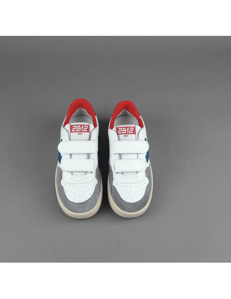 2B12 \ Sneakers Junior Hyper Pelle Bianco Prezzo 99,00