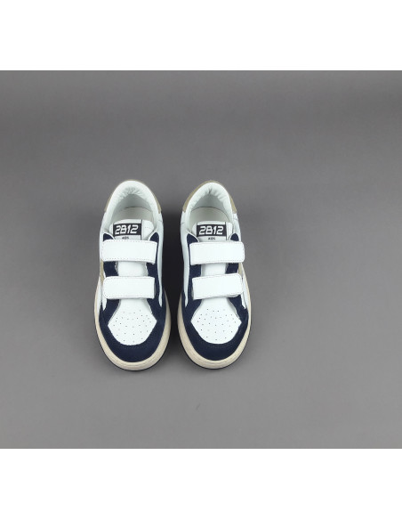 2B12 \ Sneakers Baby Play Pelle Bianco Prezzo 89,00