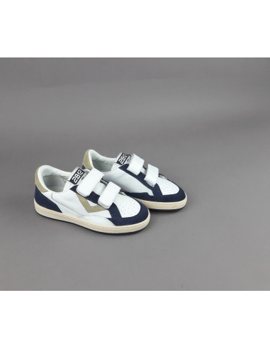 2B12 \ Sneakers Junior Play Pelle Bianco Prezzo 99,00