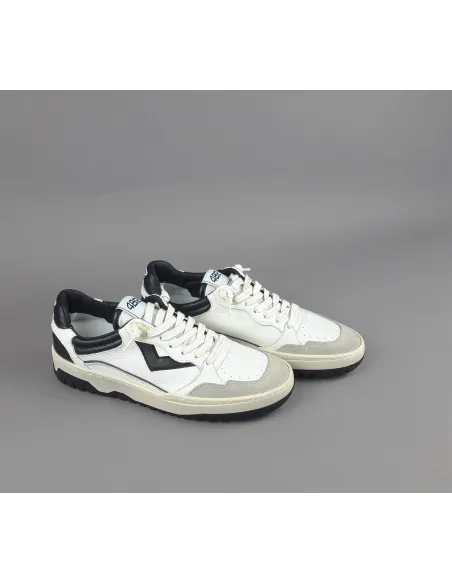 4B12 \ Sneakers Play Olimpia Uomo Pelle Bianco Prezzo 209,00