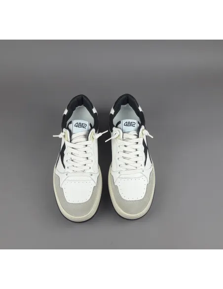 4B12 \ Sneakers Play Olimpia Uomo Pelle Bianco Prezzo 209,00