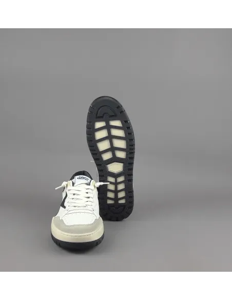 4B12 \ Sneakers Play Olimpia Uomo Pelle Bianco Prezzo 209,00