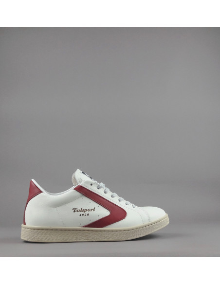 Valsport \ Sneakers Uomo Tournament Pelle Bianco Opaco Prezzo 219,00